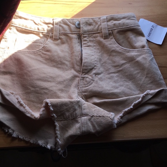 These are Forever 21 tan/cappuccino color shorts! - Picture 5 of 5